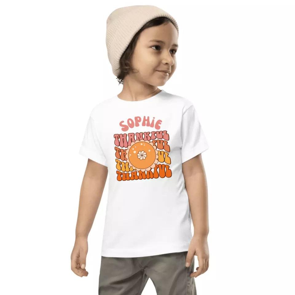 Custom Thanksgiving Fall Retro T-Shirt – ART-TSH022 - ARTFULANE