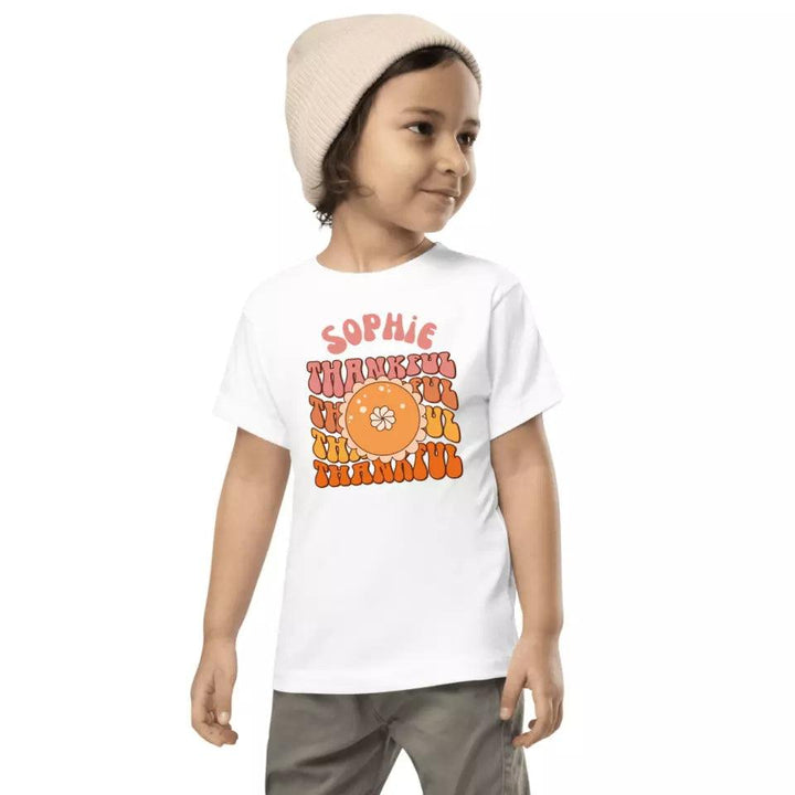 Custom Thanksgiving Fall Retro T-Shirt – ART-TSH022 - ARTFULANE