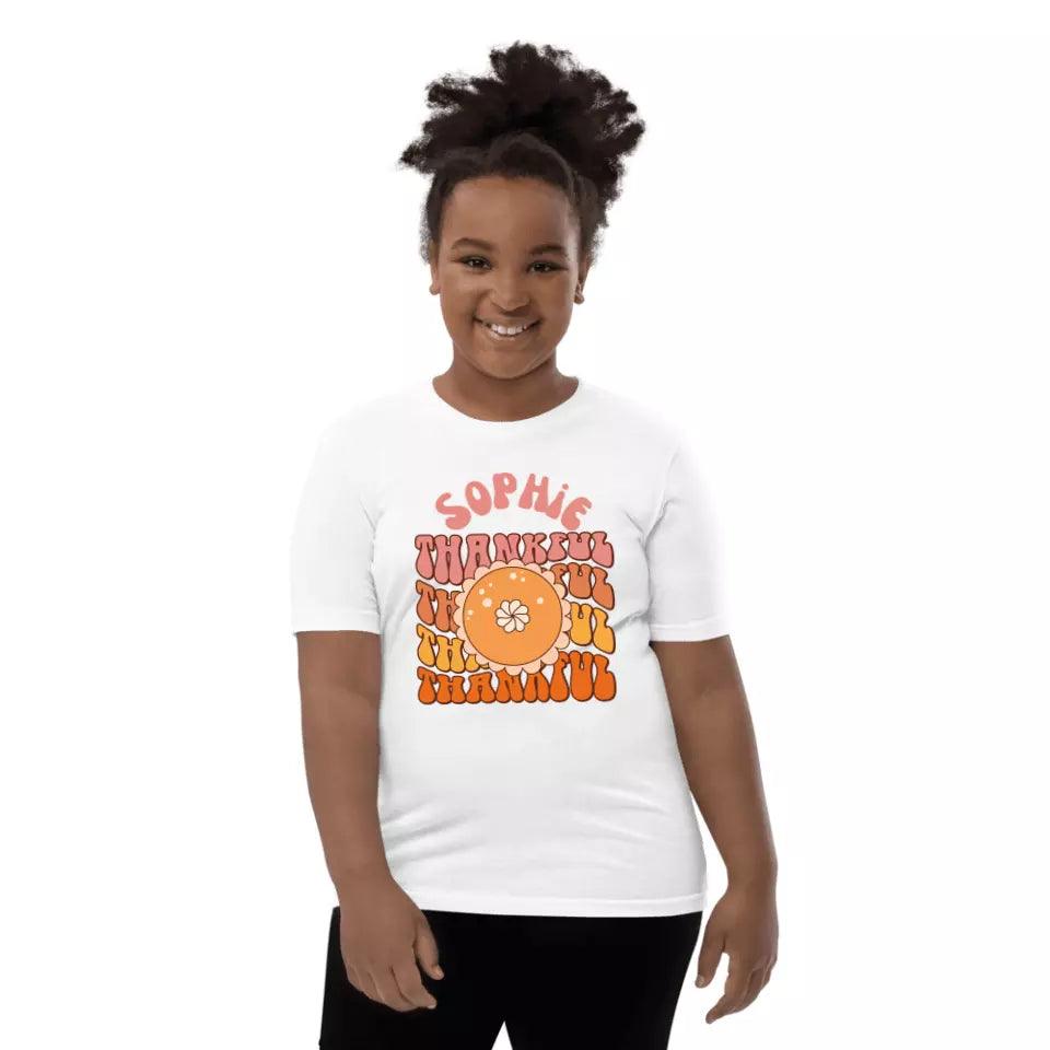 Custom Thanksgiving Fall Retro T-Shirt – ART-TSH022 - ARTFULANE