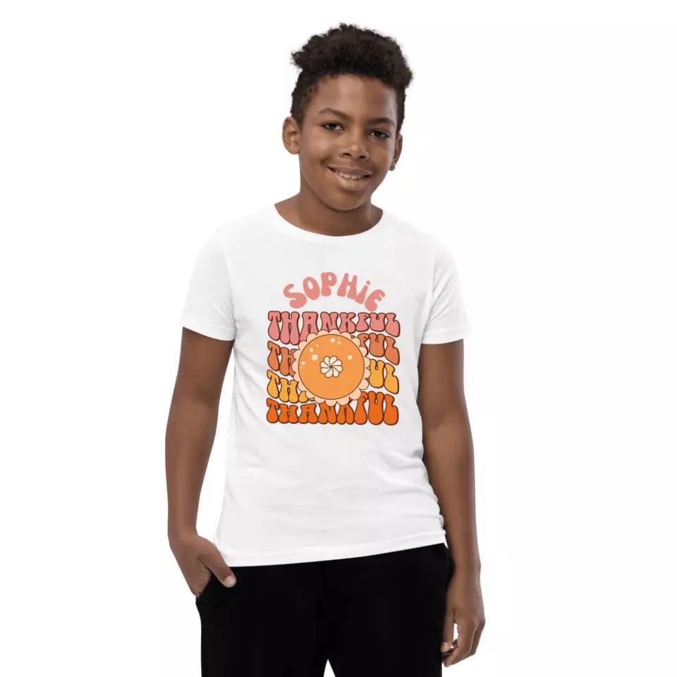 Custom Thanksgiving Fall Retro T-Shirt – ART-TSH022 - ARTFULANE