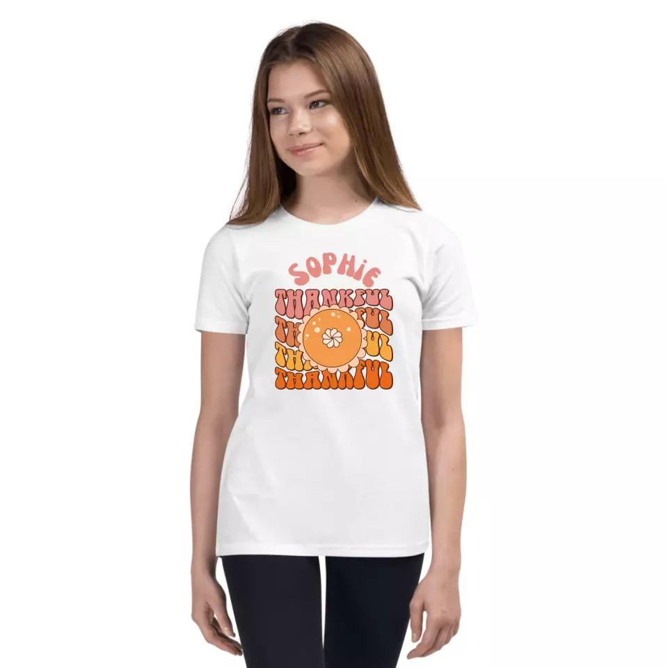 Custom Thanksgiving Fall Retro T-Shirt – ART-TSH022 - ARTFULANE