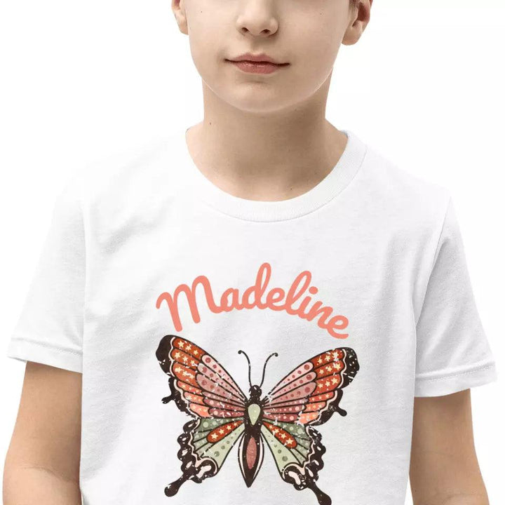 Custom Retro Groovy Butterflies T-Shirt – ART-TSH027 - ARTFULANE