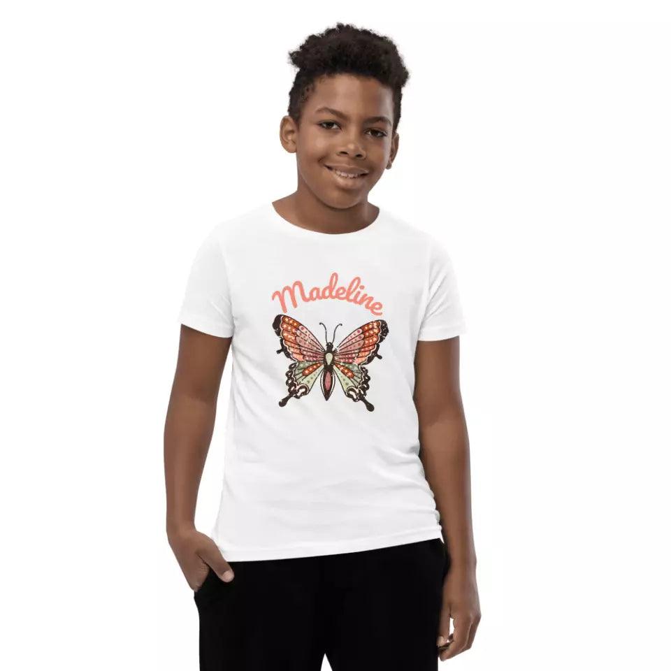 Custom Retro Groovy Butterflies T-Shirt – ART-TSH027 - ARTFULANE