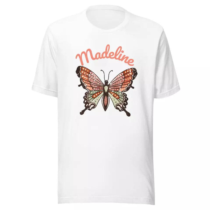 Custom Retro Groovy Butterflies T-Shirt – ART-TSH027 - ARTFULANE