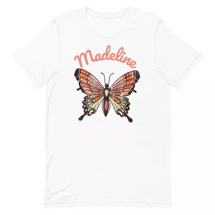 Custom Retro Groovy Butterflies T-Shirt – ART-TSH027 - ARTFULANE