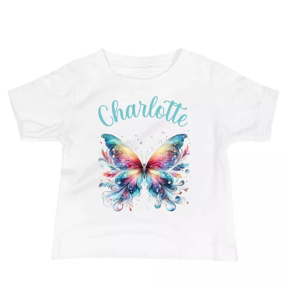 Custom Beautiful Butterflies T-Shirt – ART-TSH028 - ARTFULANE