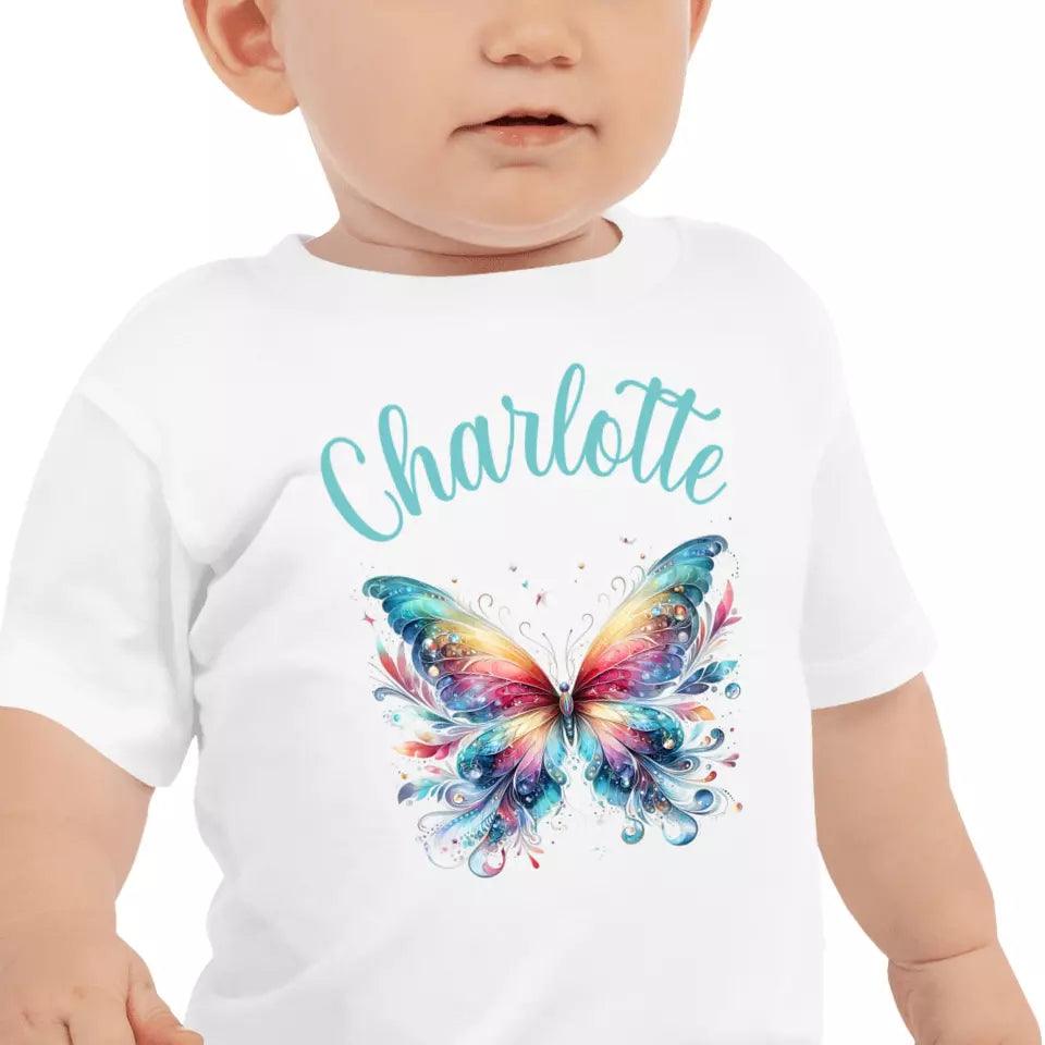 Custom Beautiful Butterflies T-Shirt – ART-TSH028 - ARTFULANE