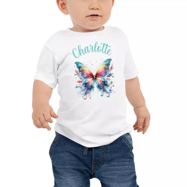 Custom Beautiful Butterflies T-Shirt – ART-TSH028 - ARTFULANE