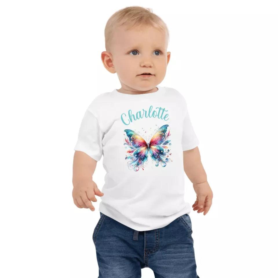 Custom Beautiful Butterflies T-Shirt – ART-TSH028 - ARTFULANE