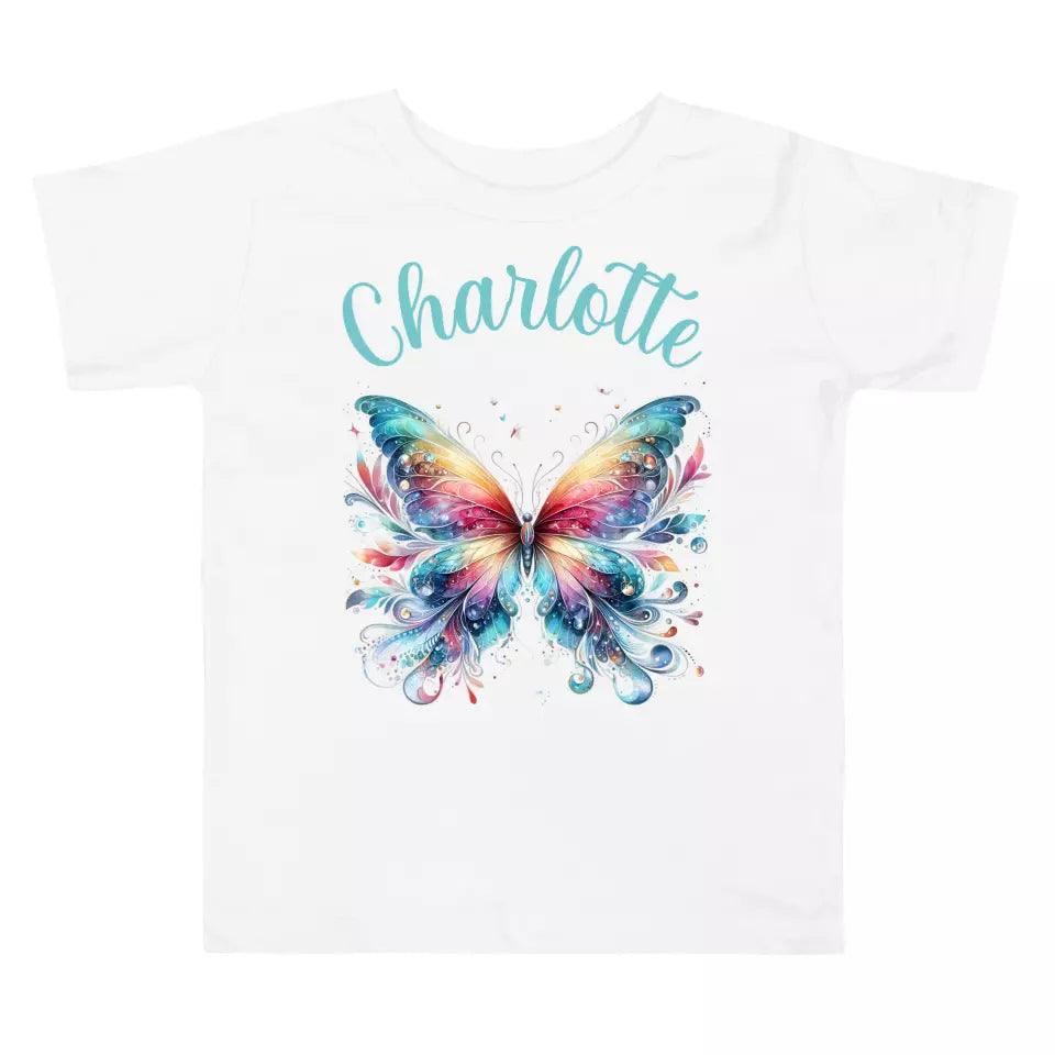 Custom Beautiful Butterflies T-Shirt – ART-TSH028 - ARTFULANE