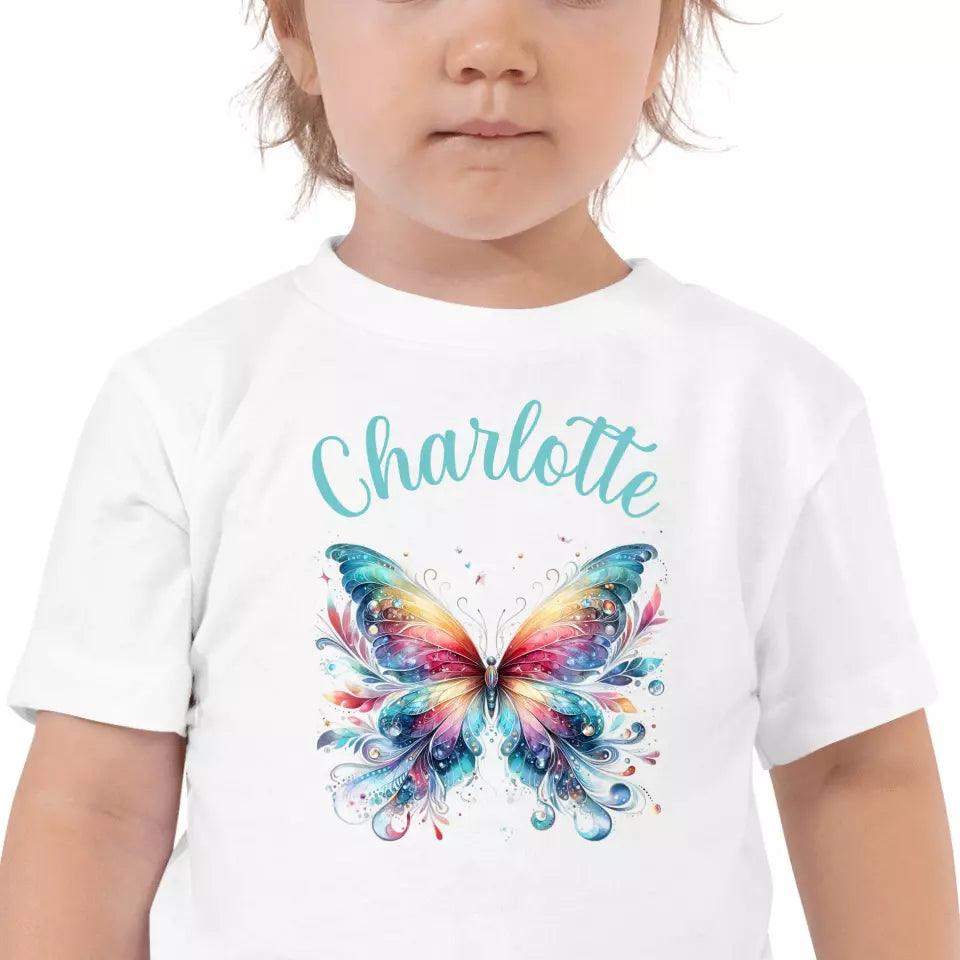 Custom Beautiful Butterflies T-Shirt – ART-TSH028 - ARTFULANE