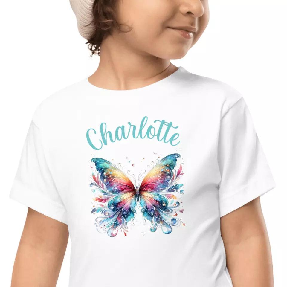 Custom Beautiful Butterflies T-Shirt – ART-TSH028 - ARTFULANE