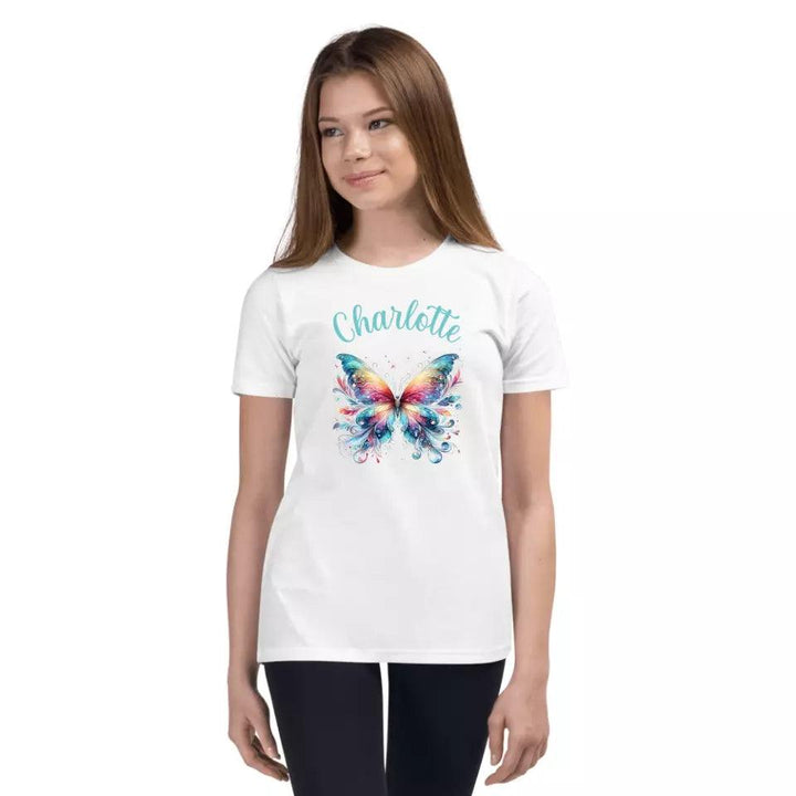 Custom Beautiful Butterflies T-Shirt – ART-TSH028 - ARTFULANE