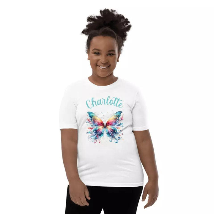 Custom Beautiful Butterflies T-Shirt – ART-TSH028 - ARTFULANE