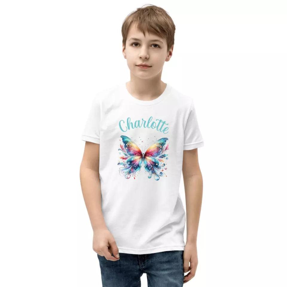 Custom Beautiful Butterflies T-Shirt – ART-TSH028 - ARTFULANE