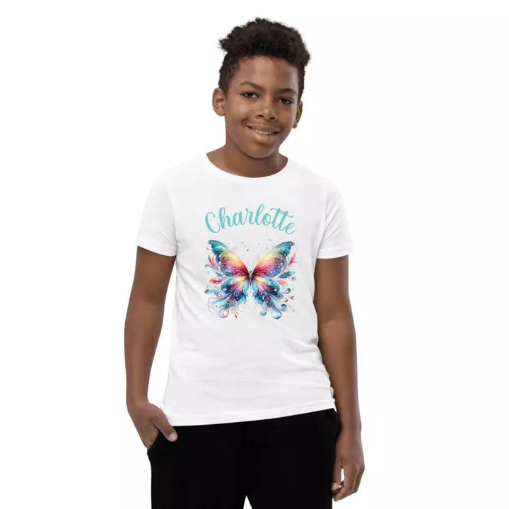 Custom Beautiful Butterflies T-Shirt – ART-TSH028 - ARTFULANE