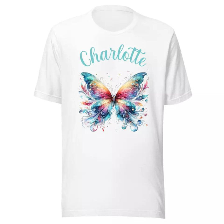 Custom Beautiful Butterflies T-Shirt – ART-TSH028 - ARTFULANE