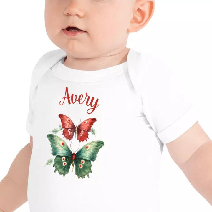 Custom Christmas Butterflies T-Shirt – ART-TSH029 - ARTFULANE