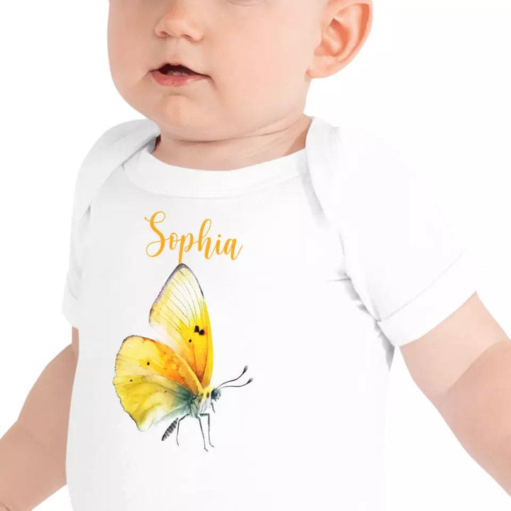 Custom Beautiful Watercolor Butterflies T-Shirt – ART-TSH030 - ARTFULANE