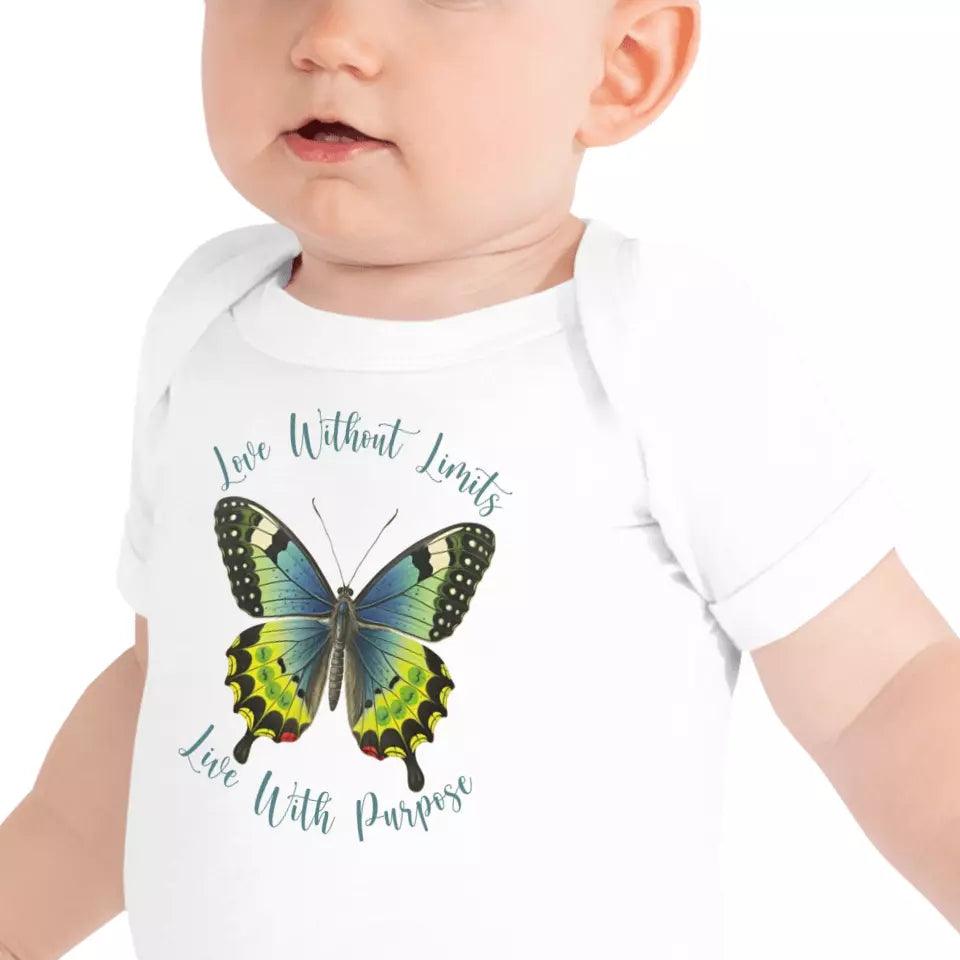 Custom Vintage Green Butterflies T-Shirt - ART-TSH032 - ARTFULANE