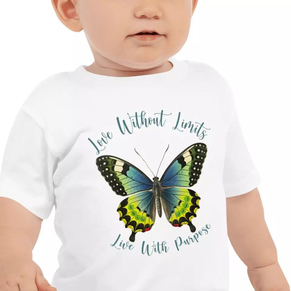 Custom Vintage Green Butterflies T-Shirt - ART-TSH032 - ARTFULANE