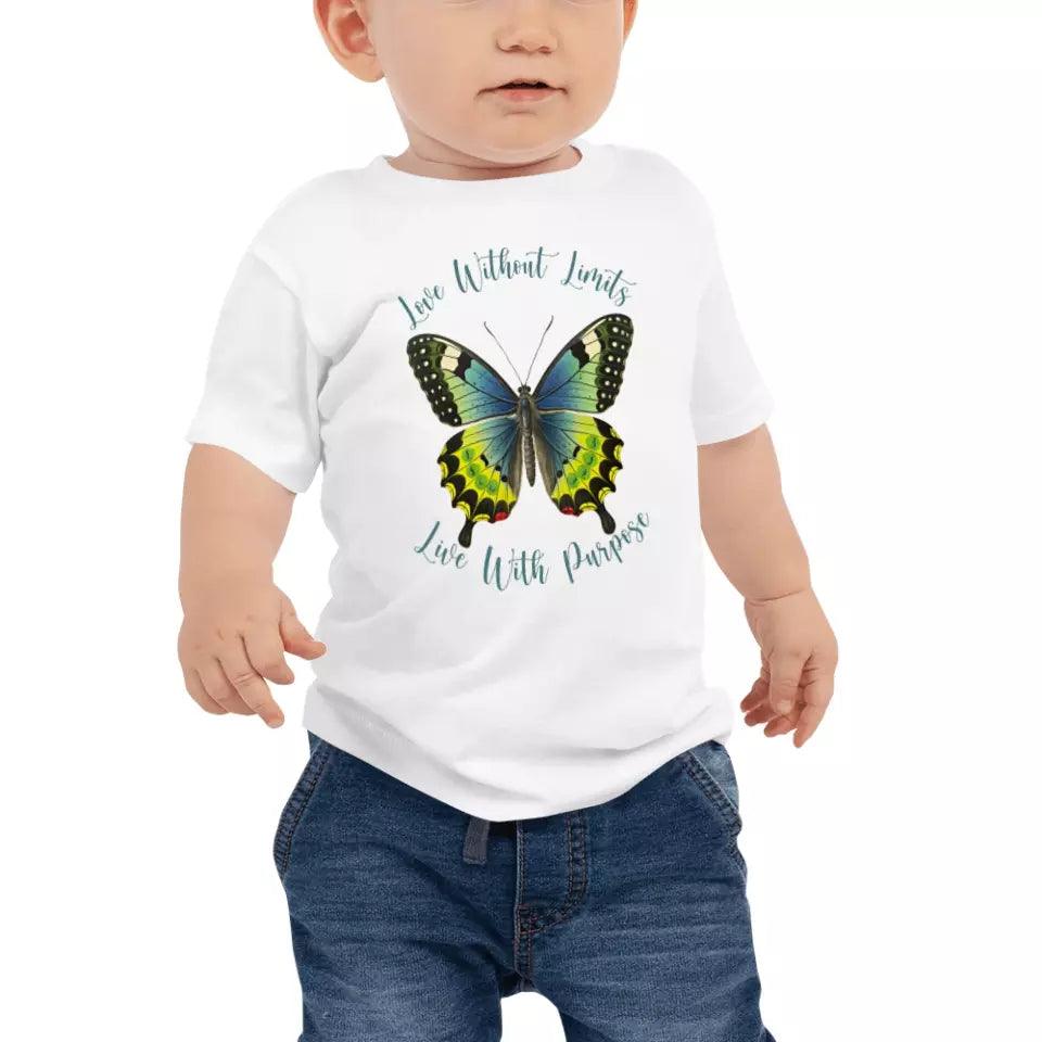 Custom Vintage Green Butterflies T-Shirt - ART-TSH032 - ARTFULANE