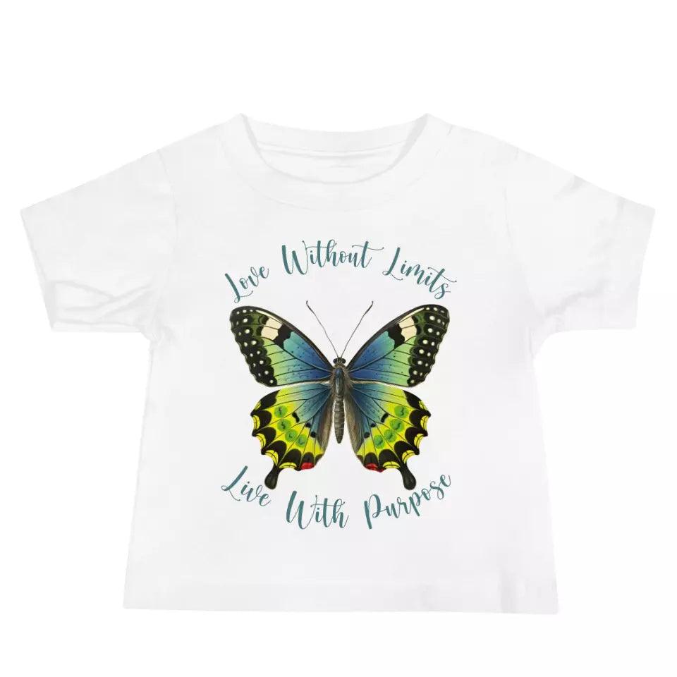 Custom Vintage Green Butterflies T-Shirt - ART-TSH032 - ARTFULANE