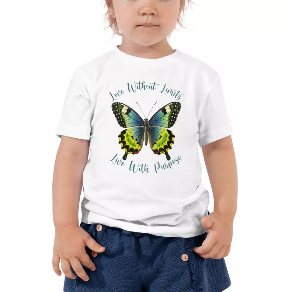 Custom Vintage Green Butterflies T-Shirt - ART-TSH032 - ARTFULANE