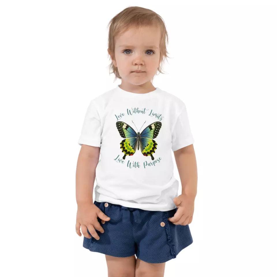 Custom Vintage Green Butterflies T-Shirt - ART-TSH032 - ARTFULANE