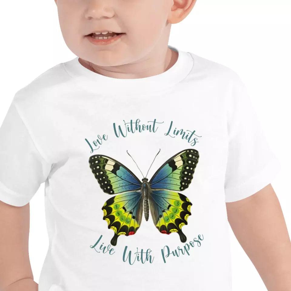 Custom Vintage Green Butterflies T-Shirt - ART-TSH032 - ARTFULANE