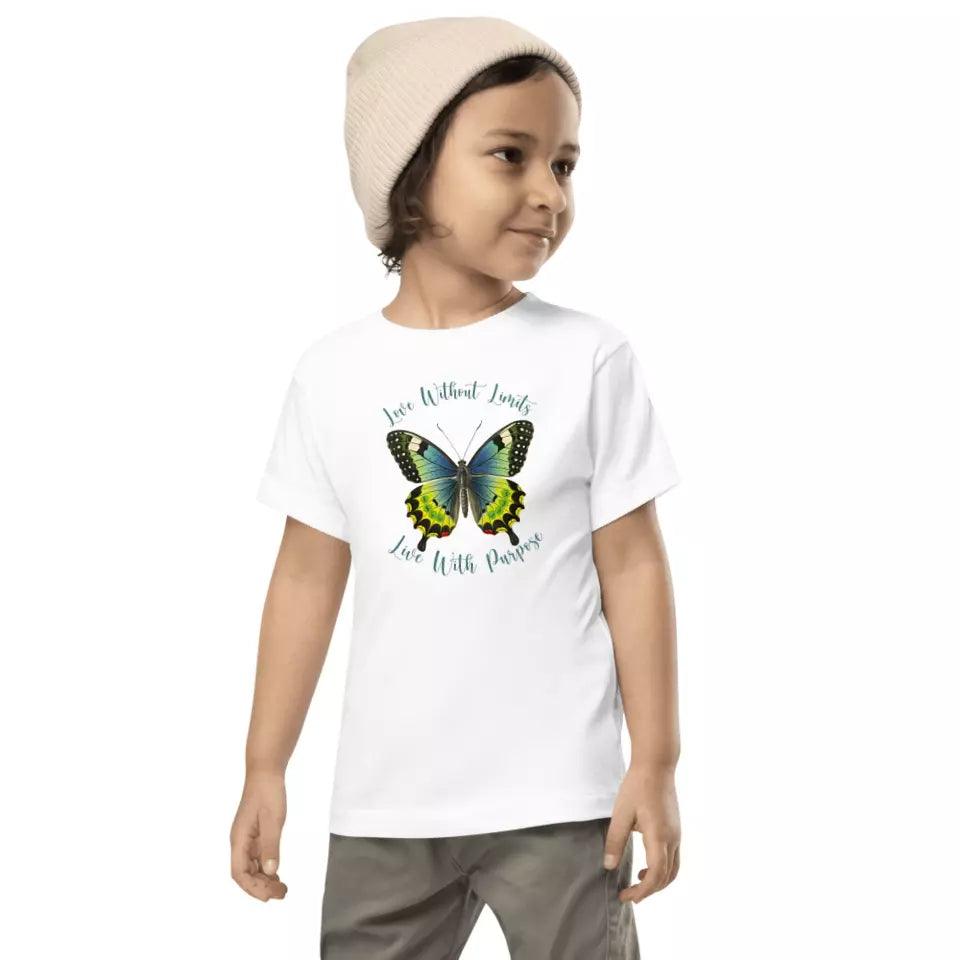 Custom Vintage Green Butterflies T-Shirt - ART-TSH032 - ARTFULANE