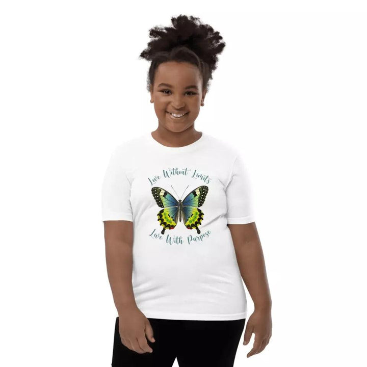 Custom Vintage Green Butterflies T-Shirt - ART-TSH032 - ARTFULANE