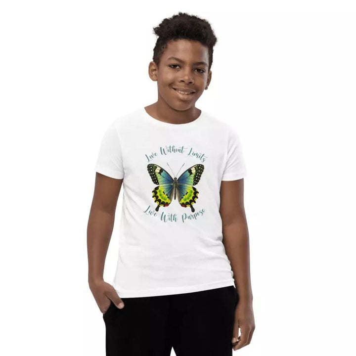 Custom Vintage Green Butterflies T-Shirt - ART-TSH032 - ARTFULANE