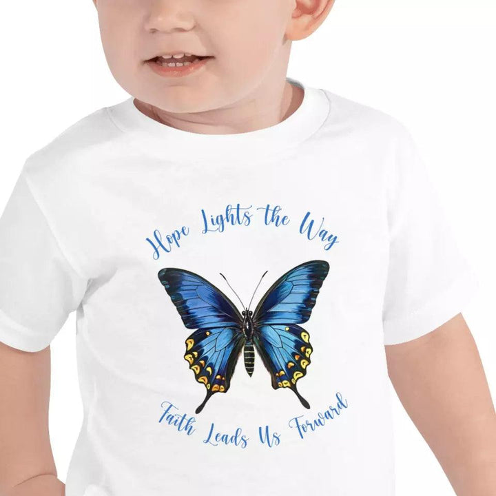 Custom Vintage Blue Butterflies T-Shirt - ART-TSH033 - ARTFULANE