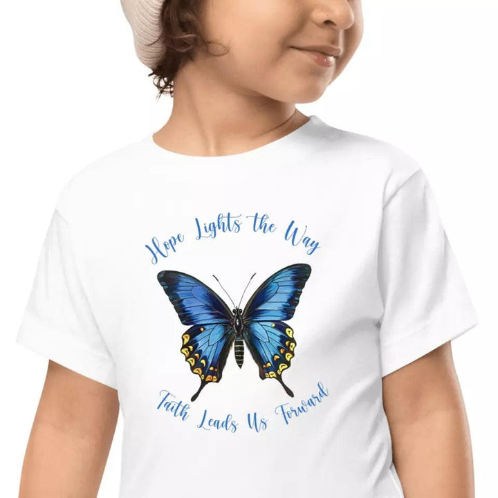 Custom Vintage Blue Butterflies T-Shirt - ART-TSH033 - ARTFULANE