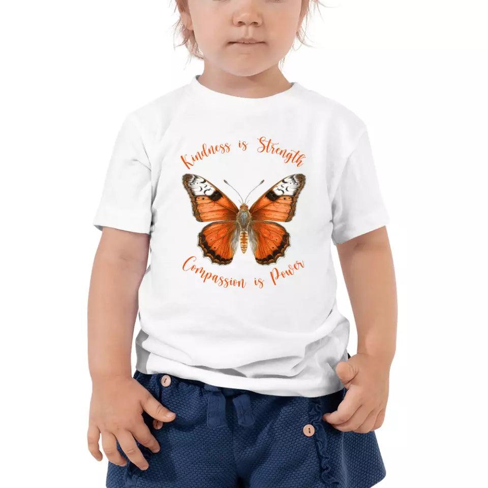 Custom Vintage Orange Butterflies T-Shirt - ART-TSH034 - ARTFULANE