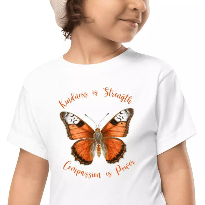 Custom Vintage Orange Butterflies T-Shirt - ART-TSH034 - ARTFULANE