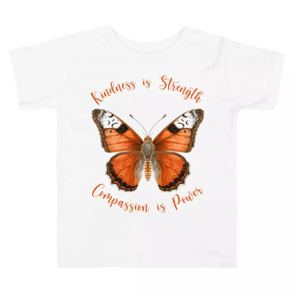 Custom Vintage Orange Butterflies T-Shirt - ART-TSH034 - ARTFULANE