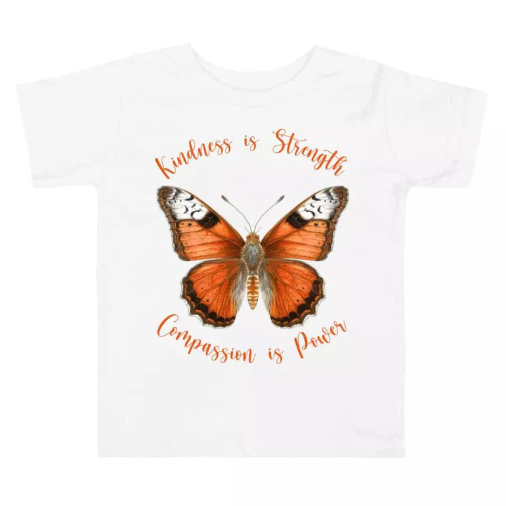 Custom Vintage Orange Butterflies T-Shirt - ART-TSH034 - ARTFULANE