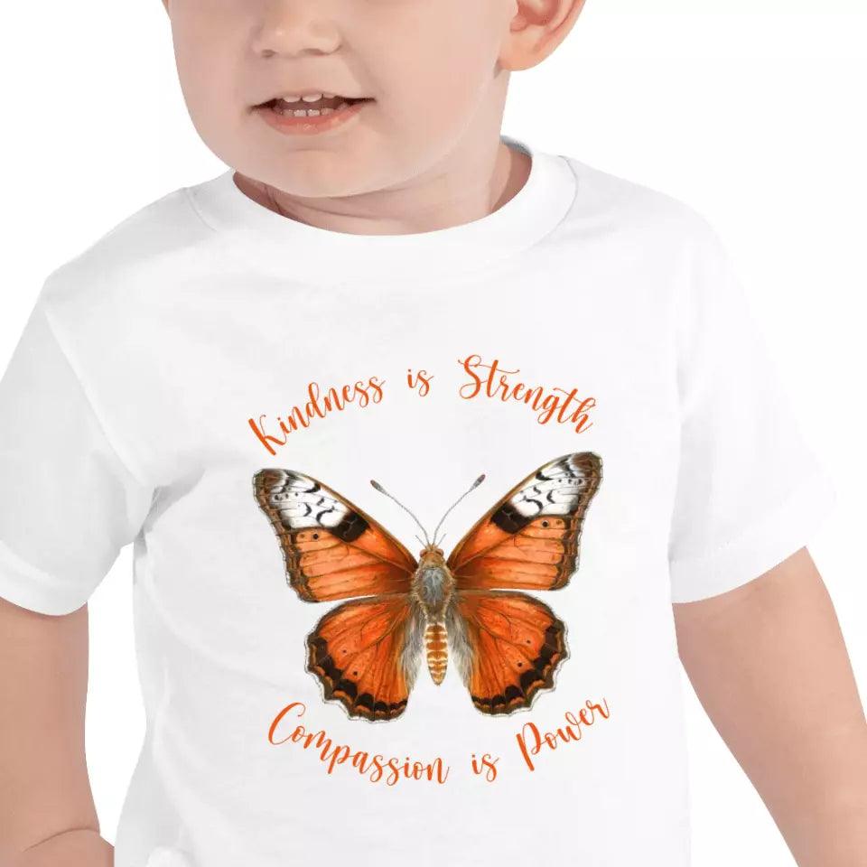 Custom Vintage Orange Butterflies T-Shirt - ART-TSH034 - ARTFULANE