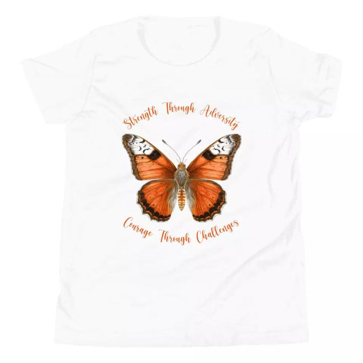 Custom Vintage Orange Butterflies T-Shirt - ART-TSH034 - ARTFULANE