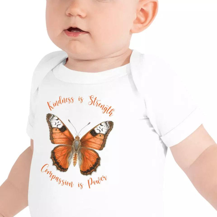 Custom Vintage Orange Butterflies T-Shirt - ART-TSH034 - ARTFULANE