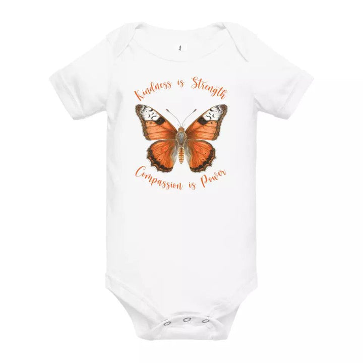 Custom Vintage Orange Butterflies T-Shirt - ART-TSH034 - ARTFULANE