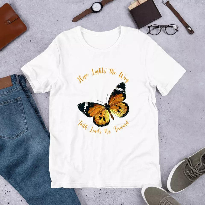 Custom Vintage Butterflies T-Shirt - ART-TSH035 - ARTFULANE