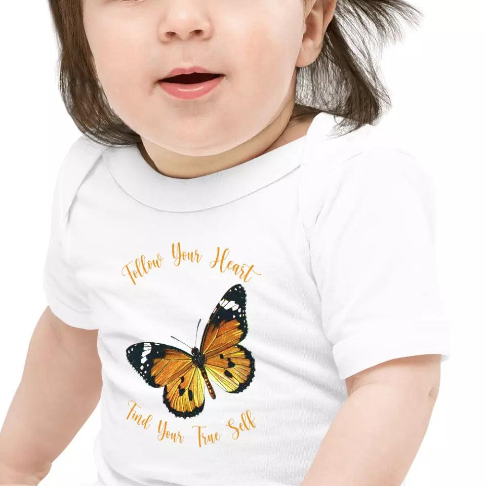 Custom Vintage Butterflies T-Shirt - ART-TSH035 - ARTFULANE