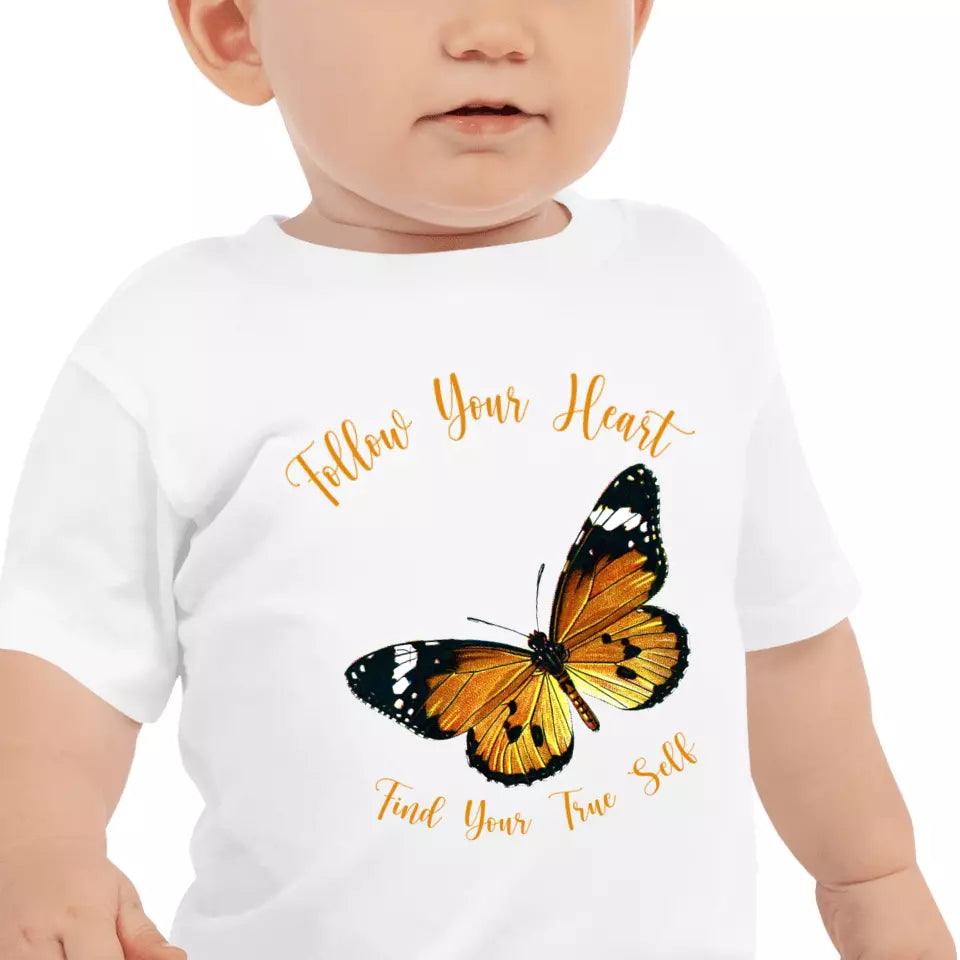 Custom Vintage Butterflies T-Shirt - ART-TSH035 - ARTFULANE