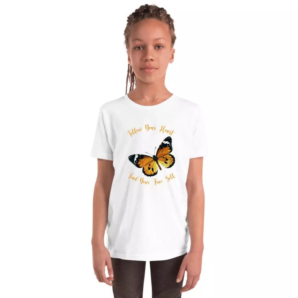 Custom Vintage Butterflies T-Shirt - ART-TSH035 - ARTFULANE