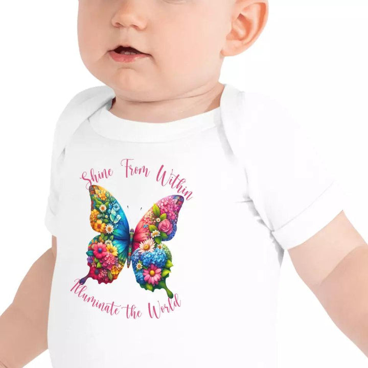 Custom Beautiful Floral Butterflies T-Shirt - ART-TSH036 - ARTFULANE