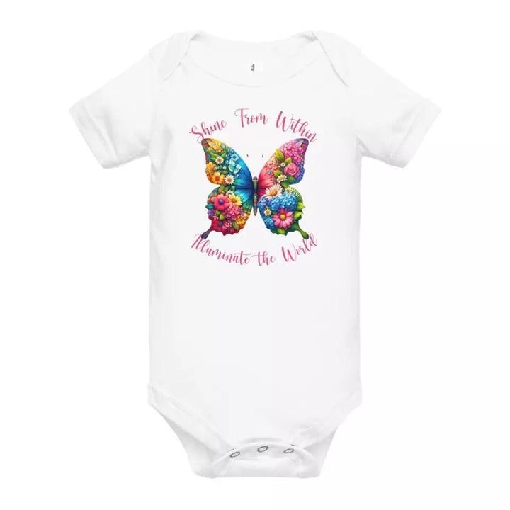 Custom Beautiful Floral Butterflies T-Shirt - ART-TSH036 - ARTFULANE