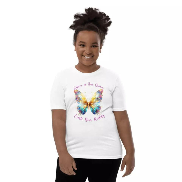 Custom Magic Butterflies T-Shirt - ART-TSH038 - ARTFULANE